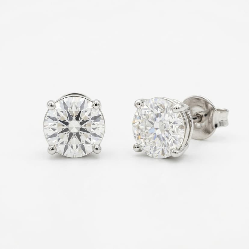 1ct Diamant Ohrstecker